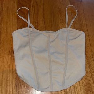 Cream Garage Tank (Size XS)